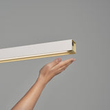 Square Pendant By Seed, Finish: White