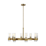 Burnished Brass Geneva Chandelier