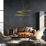 Sub Circular Chandelier By Koncept, Number Of Tiers: 3, Finish: Gold