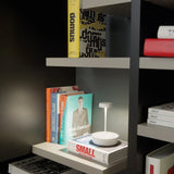 Swap Mini Battery Operated Table Lamp, Finish: White