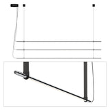 T.O Pendant By Pablo, Number Of Lights: Three Stack, Finish: Chrome, Color: Graphite