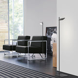 Black Talia Floor Lamp in Living Room