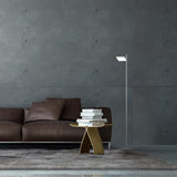 Grey Talia Floor Lamp in Living Room