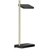 Black-Brass Talia Table Lamp by Pablo
