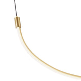 Talis Suspension By Kuzco, Size: Medium, Finish: Brushed Gold