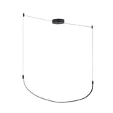 Talis Suspension By Kuzco, Size: Medium, Finish: Black