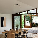 Talis Suspension By Kuzco, Size: Large, Finish: Black