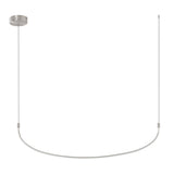 Talis Suspension By Kuzco, Size: Large, Finish: Brushed Nickel