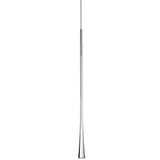 Taper Pendant by Kuzco, Finish: Chrome, Size: Medium