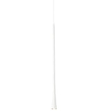 Taper Pendant by Kuzco, Finish: White, Size: Medium