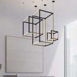 Brox Cube Pendant by Tech Lighting, Size: Medium, Large, , | Casa Di Luce Lighting