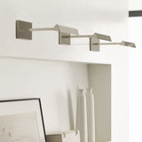 Dessau Picture Light By Tech Lighting, Size: Medium, Finish: Polished Nickel