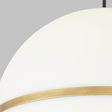 Hanea Grande Pendant by Tech Lighting, Finish: Black, Natural Brass, Chrome, , | Casa Di Luce Lighting