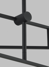 Klee 6 Light Chandelier by Tech Lighting, Finish: Black, Natural Brass, Polished Nickel, , | Casa Di Luce Lighting