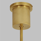 Klee 6 Light Chandelier by Tech Lighting, Finish: Black, Natural Brass, Polished Nickel, , | Casa Di Luce Lighting