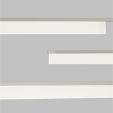 Klee 6 Light Chandelier by Tech Lighting, Finish: Black, Natural Brass, Polished Nickel, , | Casa Di Luce Lighting