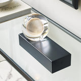 Mina Table Lamp by Tech Lighting, Finish: Black, Natural Brass, White Marble, , | Casa Di Luce Lighting