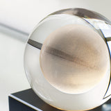 Mina Table Lamp by Tech Lighting, Finish: Black, Natural Brass, White Marble, , | Casa Di Luce Lighting