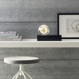 Mina Table Lamp by Tech Lighting, Finish: Black, Natural Brass, White Marble, , | Casa Di Luce Lighting