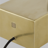 Mina Table Lamp by Tech Lighting, Finish: Black, Natural Brass, White Marble, , | Casa Di Luce Lighting
