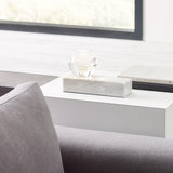 Mina Table Lamp by Tech Lighting, Finish: Black, Natural Brass, White Marble, , | Casa Di Luce Lighting