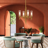 Torres Chandelier By Alora, Finish: Vintage Brass, Size: Small