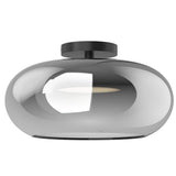 Trinity Ceiling Light By Kuzco, Finish: Black / Chrome