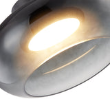 Trinity Ceiling Light By Kuzco, Finish: Black / Smoked