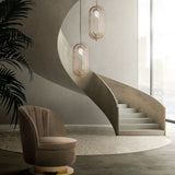 Gold Plated Turner Suspension in Living Room