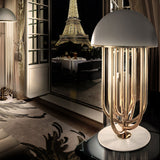 Gold Plated Turner Table Lamp by Delightfull