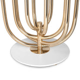 Gold Plated Turner Table Lamp by Delightfull