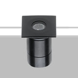 Black Square Tyla Ground Recessed Light by Flexa Lighting