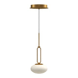Tavira Pendant By Kuzco - Brushed Gold