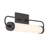 Tellie Vanity Light By Eurofase - Black Small Side View