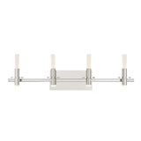 Torna Vanity Light By Eurofase - Four Light Nickel