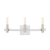 Torna Vanity Light By Eurofase - Three Light Nickel
