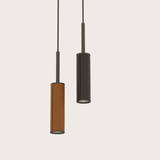 Tura Pendant Light By Aromas Del Campo, Finish: Black, Orange