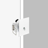 White Square Uma Step Light by Flexa Lighting