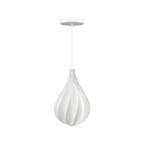 Alva Pendant by UMAGE, Finish: White, Size: Medium, | Casa Di Luce Lighting