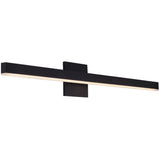 Large Black Vega Wall Light by Kuzco
