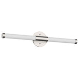 Small Brushed Nickel Akari Vanity Light by Kuzco