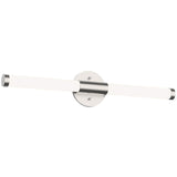 Small Brushed Nickel Akari Vanity Light by Kuzco