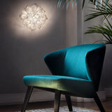 Veli Couture Ceiling/Wall Lamp by Slamp