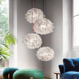 Veli Mini Quartet Couture Suspension by Slamp