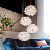 Veli Mini Quartet Couture Suspension by Slamp