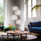 Veli Mini Quartet Couture Suspension by Slamp