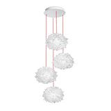 Veli Mini Quartet Couture Suspension by Slamp