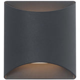Black Duet Wall Sconce by W.A.C. Lighting