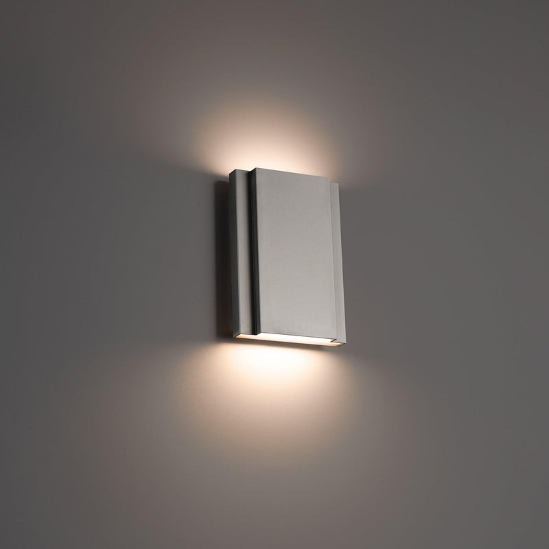 Brushed Nickel 3000K Layne Wall Sconce by W.A.C. Lighting