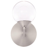 Satin Nickel 1 Light Double Bubble Wall Lamp by Modern FormsSatin Nickel 1 Light Double Bubble Wall Lamp by Modern Forms